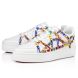 Christian Louboutin 2002sl Low Sneakers Calf Leather White