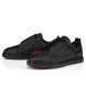 Christian Louboutin Jimmy Sneakers Men Calf Leather And Nappa Leather Black