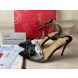 Christian Louboutin Naked Bow 100mm Pvc And Satin Pumps Black